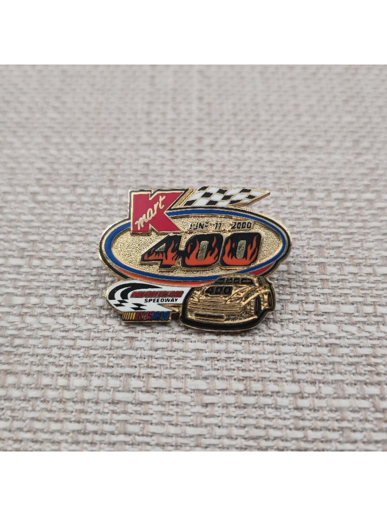 Vintage 2000 Nascar Kmart 400 Michigan Speedway June 11 Race Pin A7501